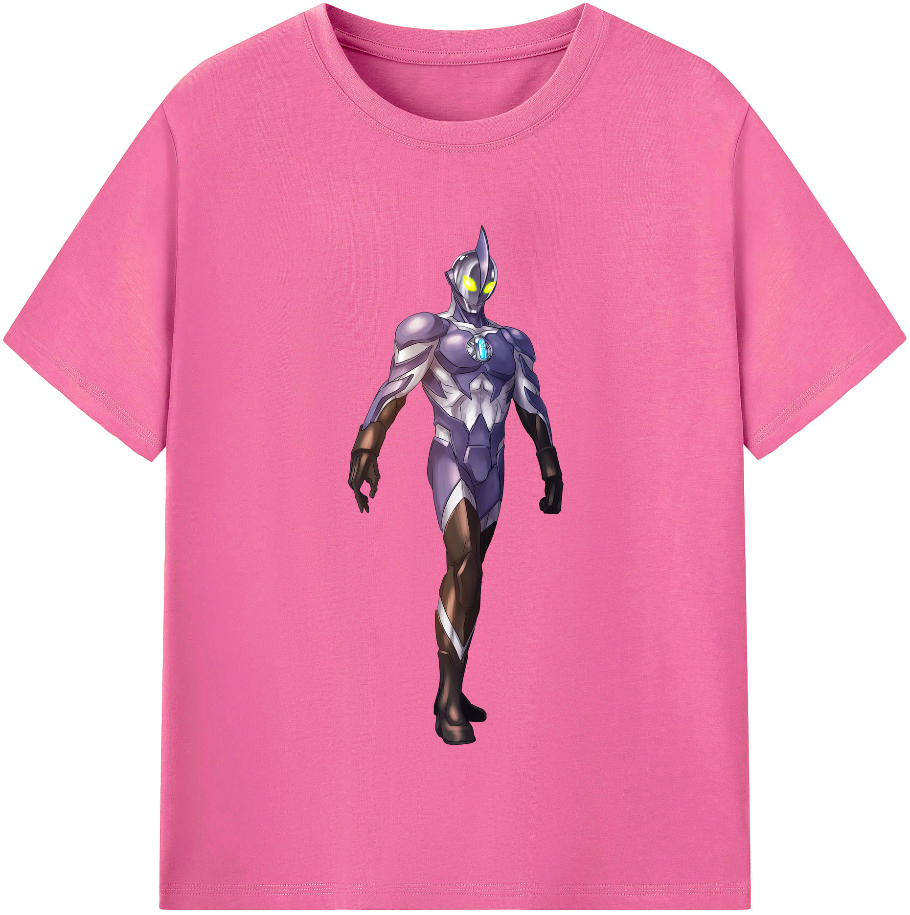 （画像用） ウルトラマン Ultraman レディースカジュアルプリントTシャツ（綿100％）